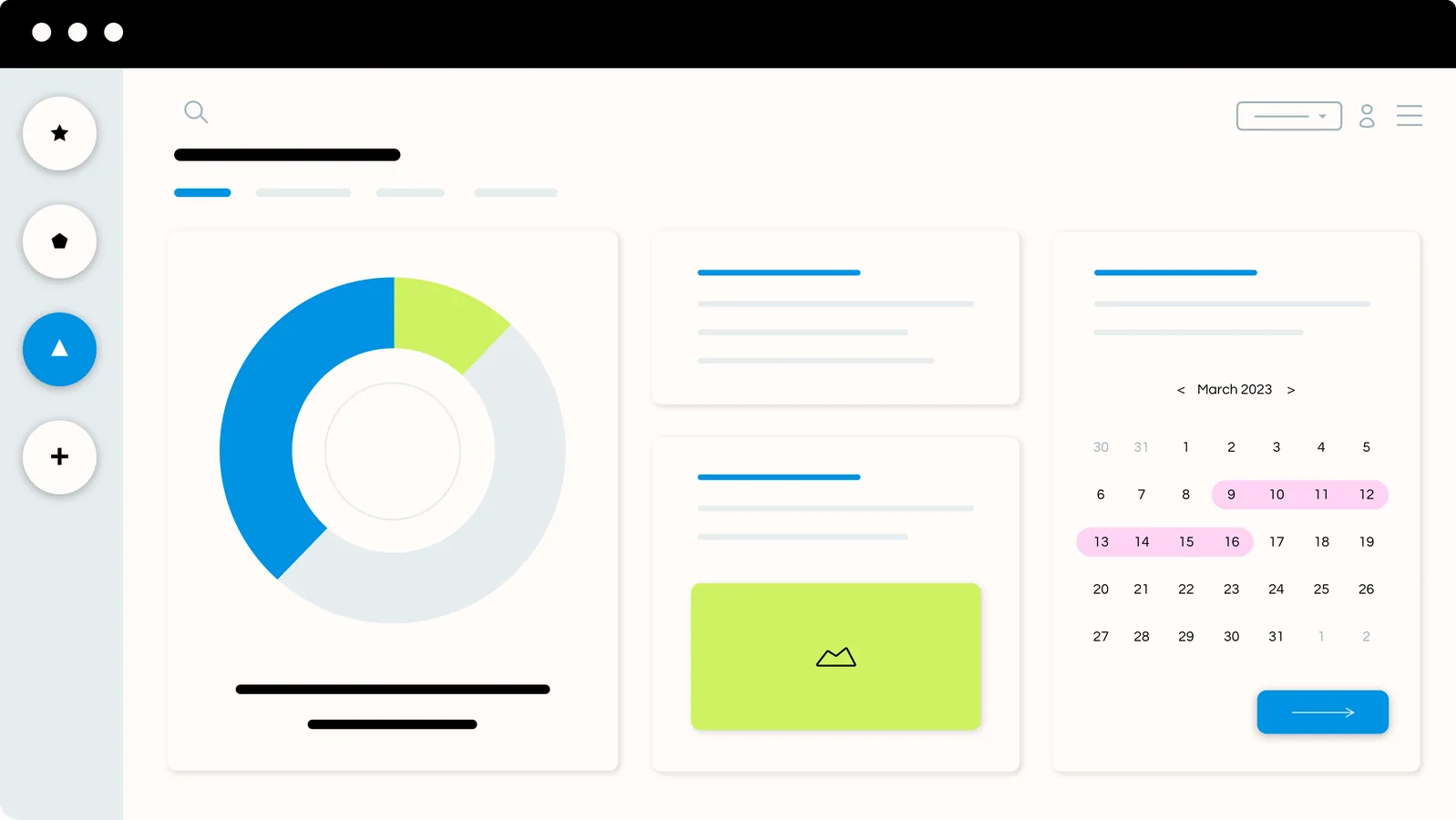 The ASN Media Group campaign dashboard, showing spend pacing, a lead counter and a three-step campaign setup.